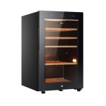 Haier Wine Bank 50 シリーズ 5 自立型ワインクーラー、49本収納、シングルゾーン